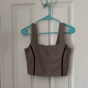 Abercrombie & Fitch YPB Sculptlux Square Neck Slim Tank